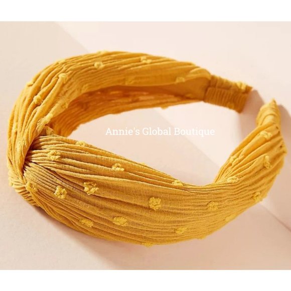 NWT ANTHROPOLOGIE Textured Twisted Headband - Picture 8 of 16